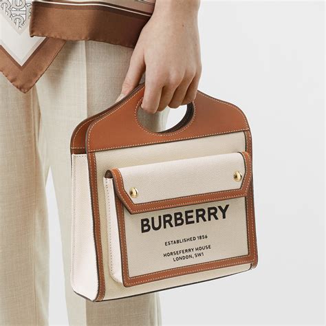 burberry mini pocket|Burberry pocket bag design.